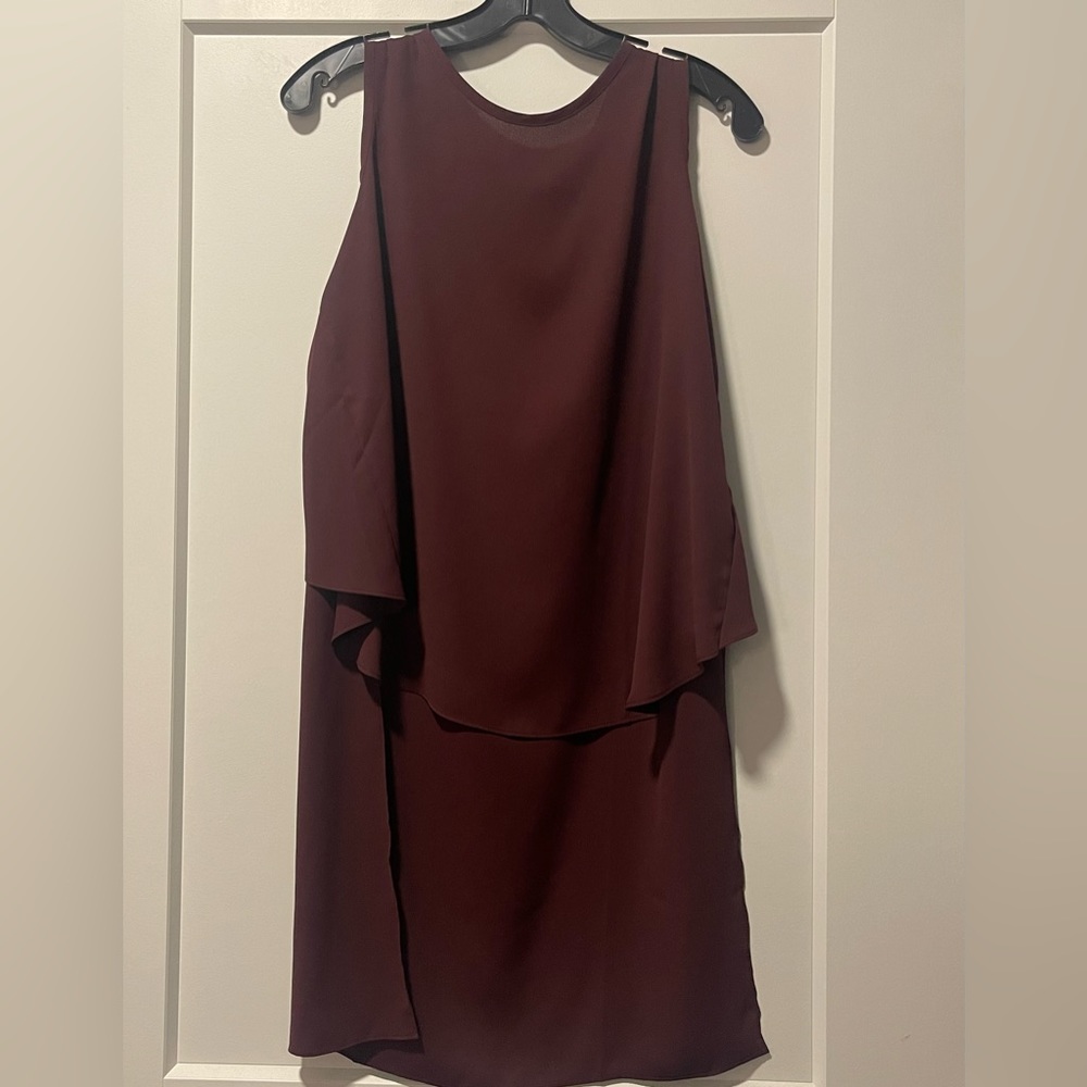 DKNY Bordeaux Top NWT - LIVE SHOW!